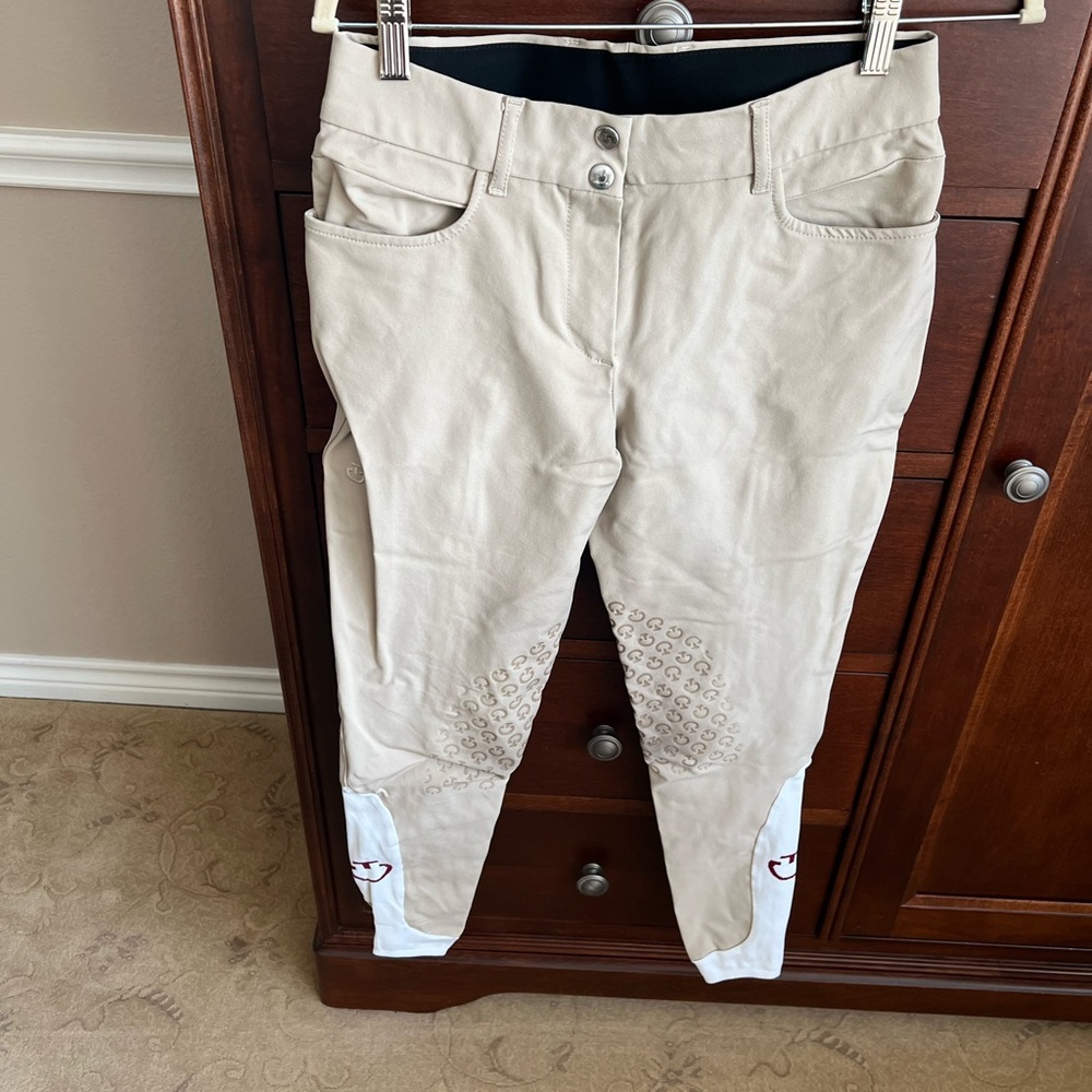 Cavallieria Toscana Women's Beige Riding Pants